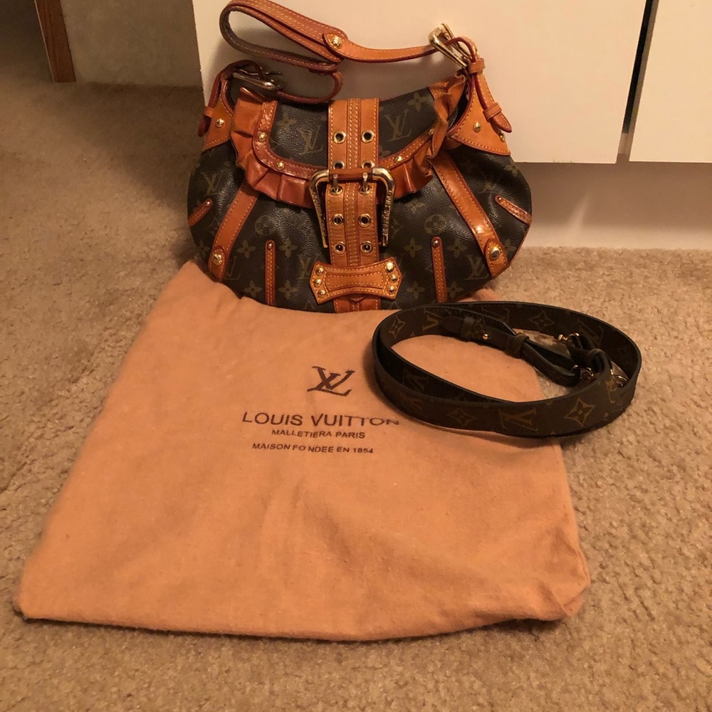 Authentic Louis Vuitton purse.Very cute just don’t use it.